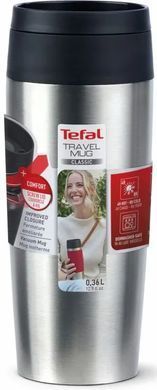 Tefal Tefal Thermocup Travel Mug Classic, 0.36 l, stainless steel N2020110 фото