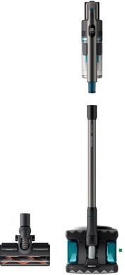 Philips Пылесос беспроводный Aqua Plus, влажная уборка, конт пыль -0.6л, автон. раб. до 80мин, вес-1.7кг, НЕРА, турборежим, синий XC8057/01 фото