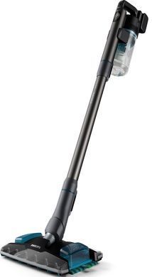 Philips Пылесос беспроводный Aqua Plus, влажная уборка, конт пыль -0.6л, автон. раб. до 80мин, вес-1.7кг, НЕРА, турборежим, синий XC8057/01 фото