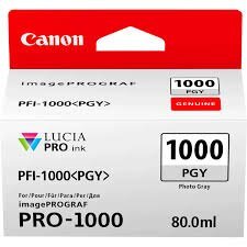 Чернильница Canon PFI-1000PGY (Photo Grey) 0553C001 фото