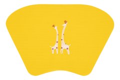 Килимок сервірувальний Ardesto дитячий 30*45 см, Yellow AR3315KY фото