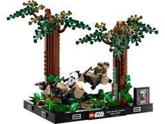 Конструктор LEGO Star Wars Диорама «Погоня на спидере на Эндоре» 75353 фото