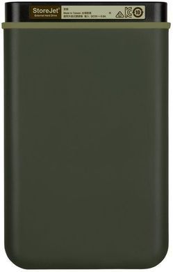 Transcend Портативный жесткий диск 2TB USB 3.1 StoreJet 25M3 Зелёный TS2TSJ25M3G фото