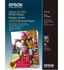 Папір Epson A4 Value Glossy Photo Paper 50 арк C13S400036 фото