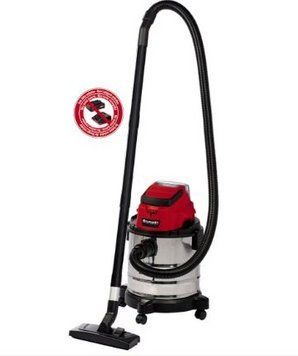 Einhell Пылесос профессиональный аккумуляторный TC-VC 18/20 Li S-Solo, PXC 18В, 8кПа, контейнер 20л, без АКБ и ЗП 2347130 фото
