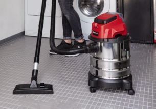 Einhell Пылесос профессиональный аккумуляторный TC-VC 18/20 Li S-Solo, PXC 18В, 8кПа, контейнер 20л, без АКБ и ЗП 2347130 фото