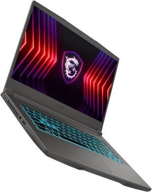 MSI Ноутбук Thin B12UC 15.6 FHD, Intel i5-12450H, 16GB, F1TB, NVD3050-6, DOS, чорний 9S7-16R831-2663 фото