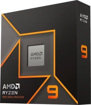 AMD Центральний процесор Ryzen 9 9900X 12C/24T 4.4/5.6GHz Boost 64Mb Radeon Graphics AM5 120W w/o cooler Box 100-100000662WOF фото