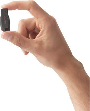 SanDisk Накопичувач 32GB USB 2.0 Type-A Cruzer Blade Чорний SDCZ50-032G-B35 фото
