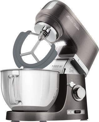 Кухонная машина Sencor STM78ХХ, 1000Вт, чаша-металл, корпус-металл+пластик, дисплей, насадок-15, подсветка, черный STM7878BK фото