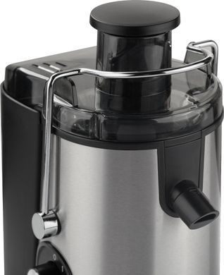 Gorenje Соковитискач відцентрований 400Вт, чаша-0.6л, жмих-1.6л, жолоб на ціле яблуко, пластик/метал, чорний JC400BE фото