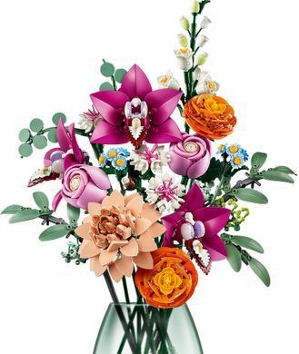 LEGO Конструктор Botanicals Милий рожевий букет квітів 10342 фото