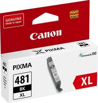 Картридж Canon CLI-481 XL PIXMA TS6140/8140/9140/TR7540/8540/TS6240/9540/8240/704/8340/6340 Black 2047C001 фото