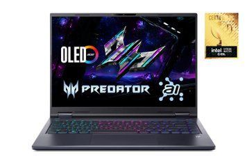 Acer Ноутбук Predator Helios Neo 14 PHN14-71 14.5" 2.8K OLED, Intel U9-285H, 32GB, F1TB, NVD5070-8, Lin, чорний NH.QY3EU.004 фото