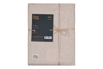 ARDESTO Скатертина Oliver, беж, 120х136см, 100% бавовна