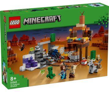 LEGO Конструктор Minecraft Покинутая шахта в бесплодных землях 21263 фото