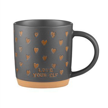 ARDESTO Mug Alda, 365ml, ceramics, сірий AR3496 фото