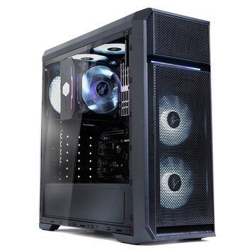 Zalman Корпус N5 OF, без БЖ, 1xUSB3.0, 2xUSB2.0, 3x120mm White LED fans, Acrylic Side Panel, ATX, чорний N5OF фото