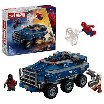 LEGO Конструктор LEGO Super Heroes Переслідування Людиною-Павуком машини для перевезення злочинців 76349 фото
