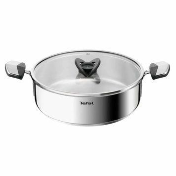 Сотейник Tefal Emotion+, 24 см, нержавеющая сталь, бакелит E3067045 фото