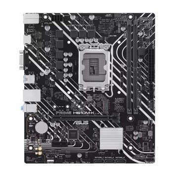 ASUS Материнcкая плата PRIME H610M-K s1700 H610 2xDDR5 M.2 HDMI D-Sub mATX 90MB1GA0-M0EAY0 фото