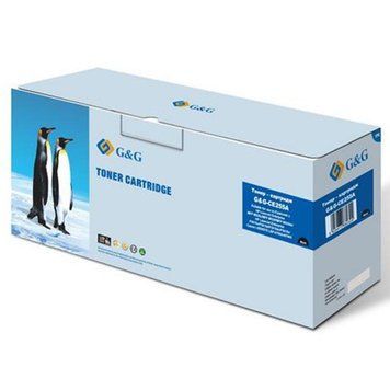 G&G для HP LJ P3015 series-G&G-724 Black G&G-CE255A фото