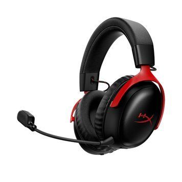 HyperX Гарнітура ігрова Cloud III S, WL/USB-A/USB-C, чорно-червоний A59Z0AA фото