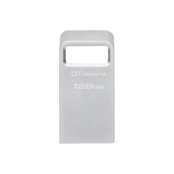 Kingston Накопичувач 128GB USB 3.2 Type-A Gen1 DT Micro R200MB/s Metal DTMC3G2/128GB фото