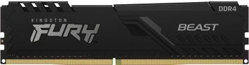 Kingston Пам'ять ПК Kingston DDR4 32GB KIT (8GBx4) 3200 FURY Beast KF432C16BBK4/32 фото