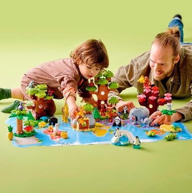Конструктор LEGO DUPLO Town Дикие животные мира 10975 фото