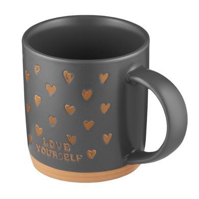ARDESTO Mug Alda, 365ml, ceramics, сірий AR3496 фото