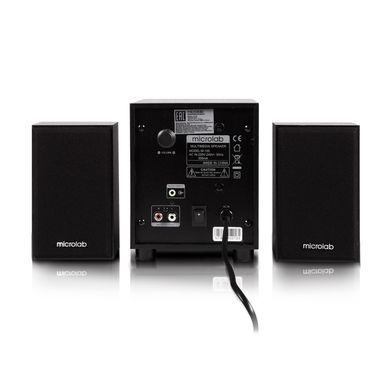 Microlab Акустическая система M-105 2.1, 10W, mini-jack, черный M-105 фото