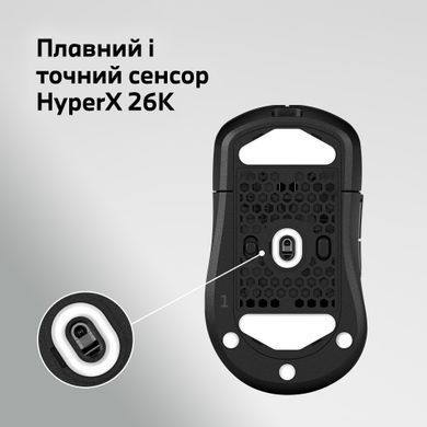 HyperX Мишь Pulsefire SAGA PRO, RGB, USB-A/WL/BT, черный A2PB2AA фото