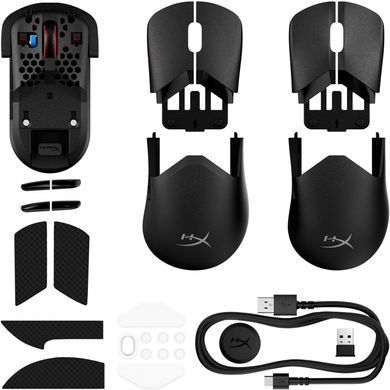 HyperX Мишь Pulsefire SAGA PRO, RGB, USB-A/WL/BT, черный A2PB2AA фото
