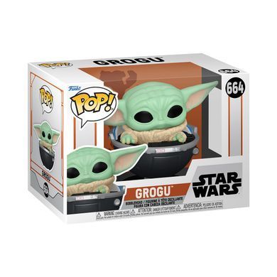 Ігрова фігурка FUNKO POP! серії "Мандалорець" - МАЛЮК ҐРОГУ У ВІЗОЧКУ 76551 фото