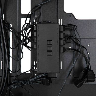 2E Gaming Корпус Dominator Pro G2302W, без БЖ 2xUSB3.0, 1xUSBType-C, 4x120мм ARGB, VGA 380мм, LCS ready, контролер з пультом, TG Side Panel, TG/Mesh Front panel, ATX, чорний 2E-G2302B фото