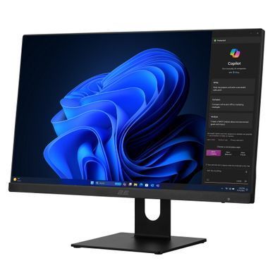 2E Комп'ютер персональний моноблок 2E Rational K6 23.8" FHD IPS Intel i3-12100, 8Gb, F256GB, UMA, H610, K6.610, 120W, Win11PE, чорний 2E-K6.V2.15 фото