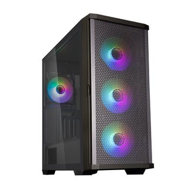 Zalman Корпус Z10 Duo, без БЖ, 2xUSB3.0, 1xUSB Type-C, 3x140mm ARGB fans, 1x120mm ARGB fans, TG Side Panel, EATX, Чорний Z10DUO фото