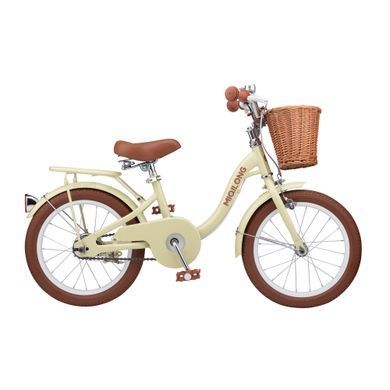 Miqilong Детский велосипед LS 16" бежевый RBB-LS16-BEIGE фото