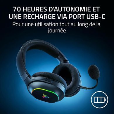 Razer Гарнітура ігрова Barracuda X Chroma, BT/WL, RGB, чорний RZ04-05220100-R3M1 фото