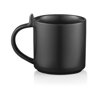 ARDESTO Set cup and saucer, 250ml, new bone china, black AR3073BS фото