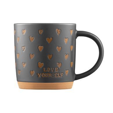 ARDESTO Mug Alda, 365ml, ceramics, сірий AR3496 фото