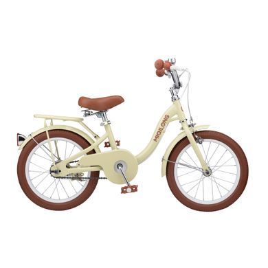 Miqilong Детский велосипед LS 16" бежевый RBB-LS16-BEIGE фото