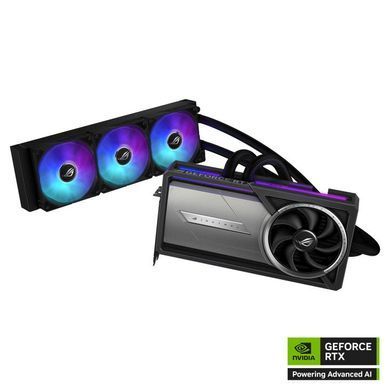 ASUS Відеокарта GeForce RTX 5090 32GB GDDR6 ROG-ASTRAL-LC-RTX5090-O32G-GAMING 90YV0LW2-M0NA00 фото
