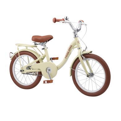 Miqilong Детский велосипед LS 16" бежевый RBB-LS16-BEIGE фото
