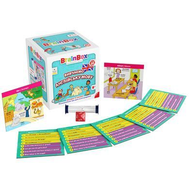 Пізнавальна гра - BRAINBOX ВИВЧАЄМО АНГЛІЙСЬКУ МОВУ BZZBRLLE01UA фото