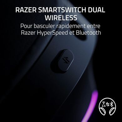 Razer Гарнітура ігрова Barracuda X Chroma, BT/WL, RGB, чорний RZ04-05220100-R3M1 фото