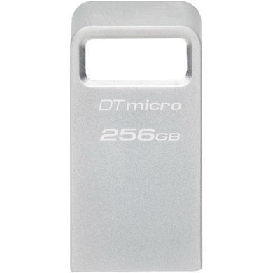 Накопичувач Kingston 256GB USB 3.2 Type-A Gen1 DT Micro R200MB/s Metal DTMC3G2/256GB фото