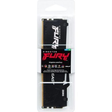 Kingston Пам'ять ПК DDR5 16GB 6800 FURY Beast RGB EXPO KF568C34BBEA-16 фото