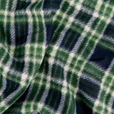 ARDESTO Плед Fleece 130x160см, 100% поліестер, клітинка, зелений